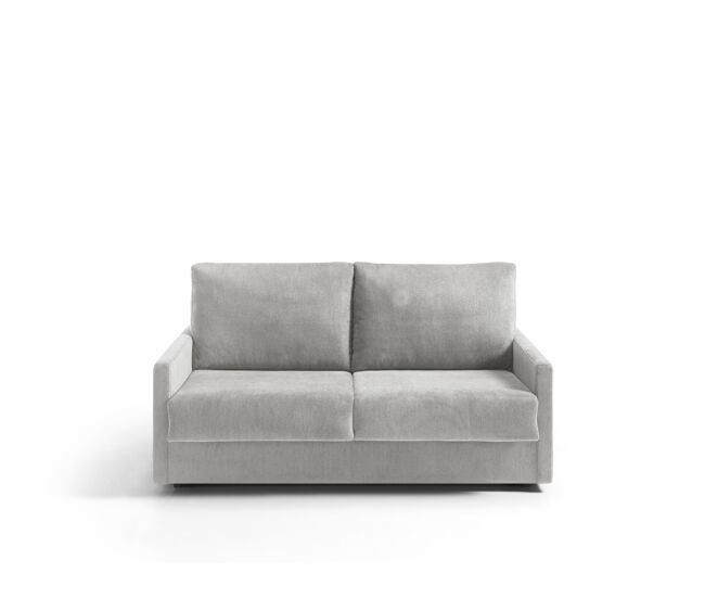 Sofá cama de 2 lugares ava cinzento