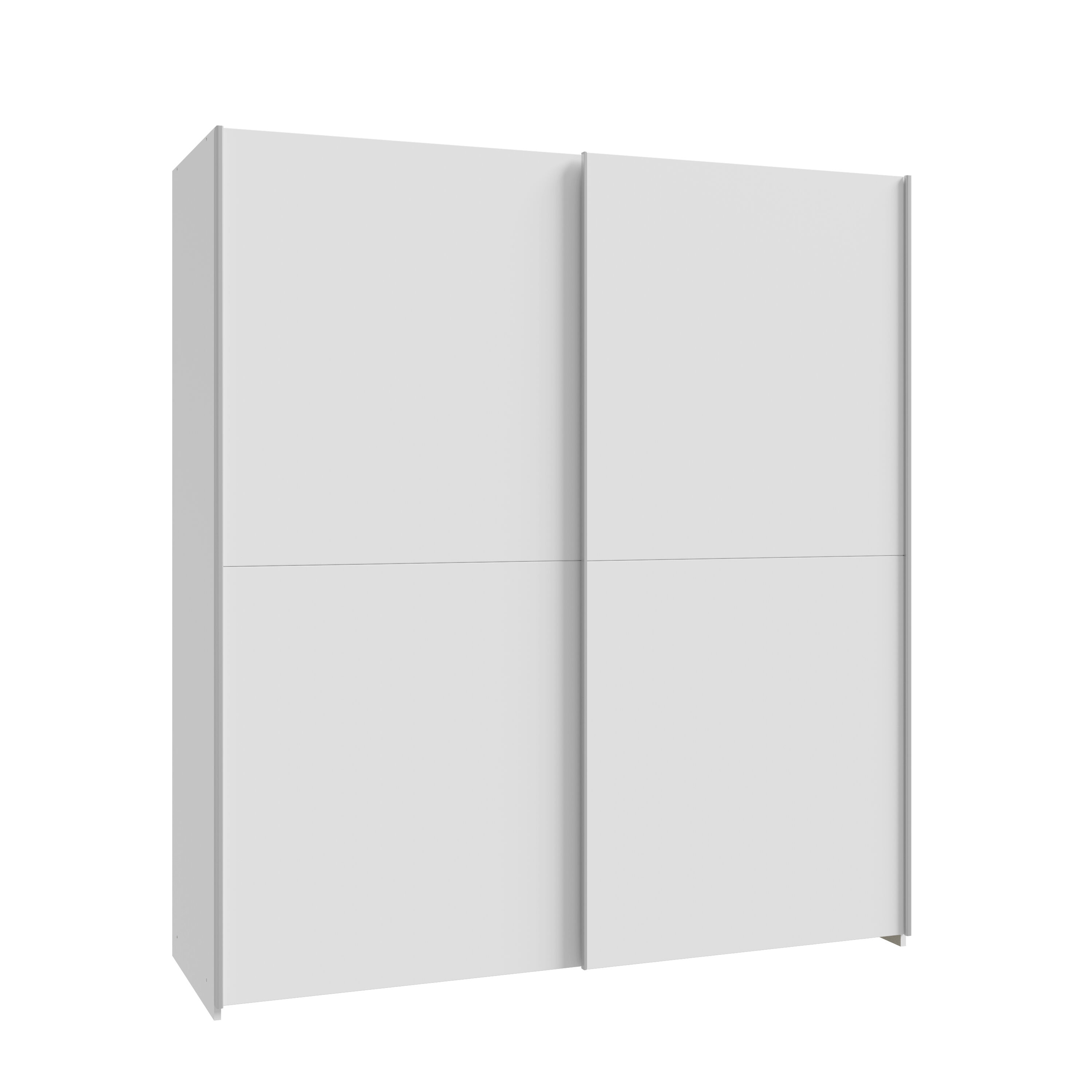 Roupeiro MANDALORE II portas deslizantes branco