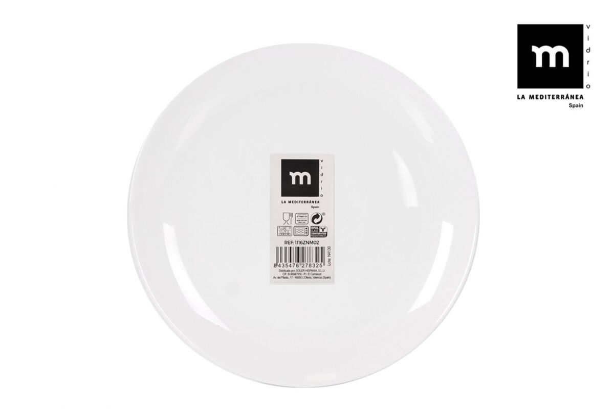 Prato OPAL COUP BASIC cor branco