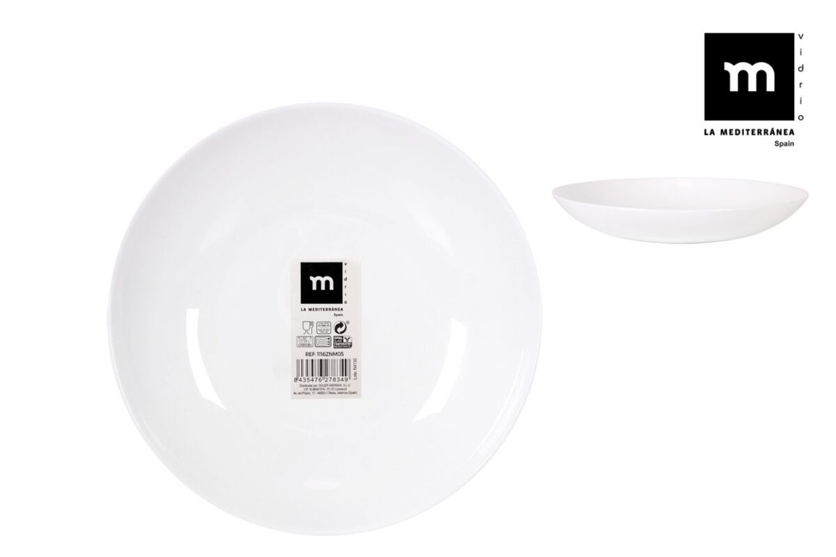 Prato OPAL COUP BASIC cor branco