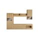 Compacto de TV 265cm 3 portas FERRARA Compacto de TV 265cm 3 portas FERRARA Carvalho