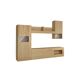 Compacto de TV 265cm 3 portas FERRARA Compacto de TV 265cm 3 portas FERRARA Carvalho