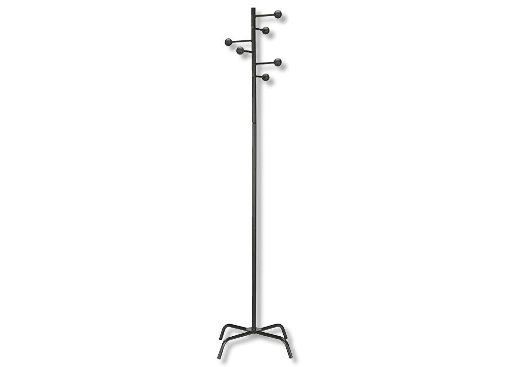 Cabide de pé TOMMY 177cm preto