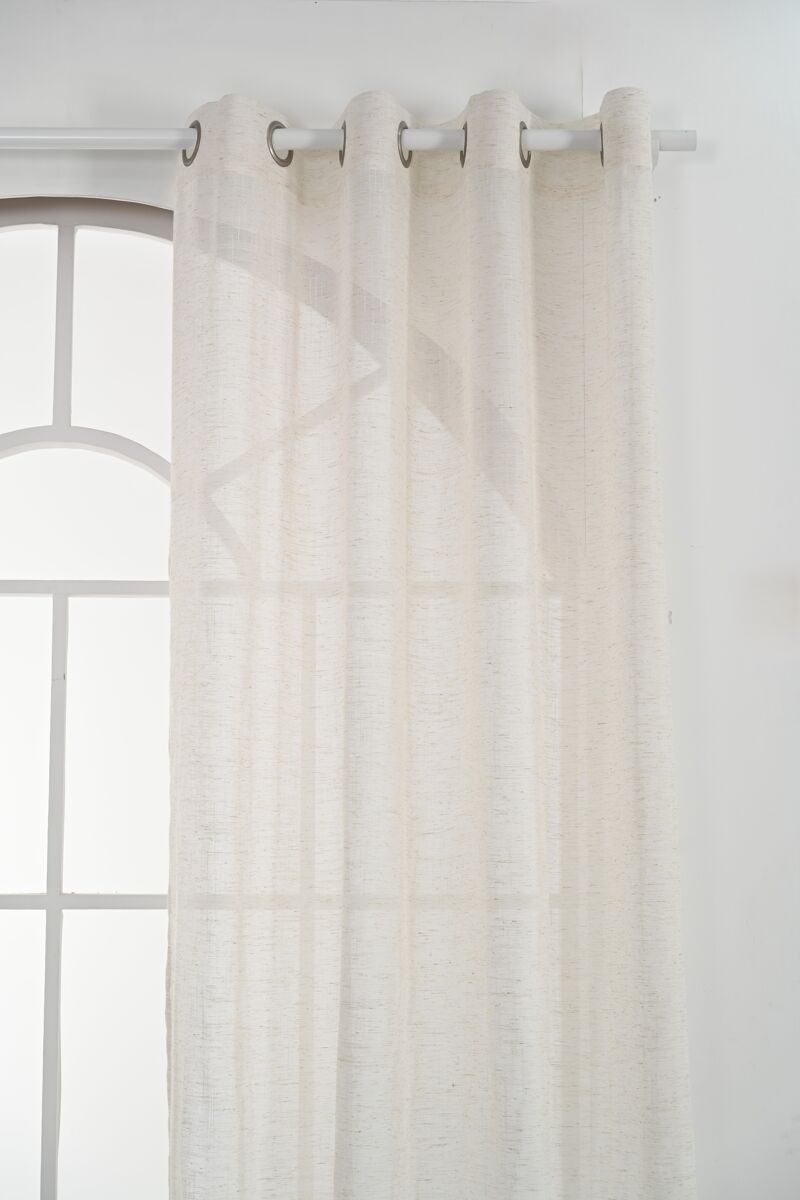 Cortina AZAFRAN 140x260cm cor cru