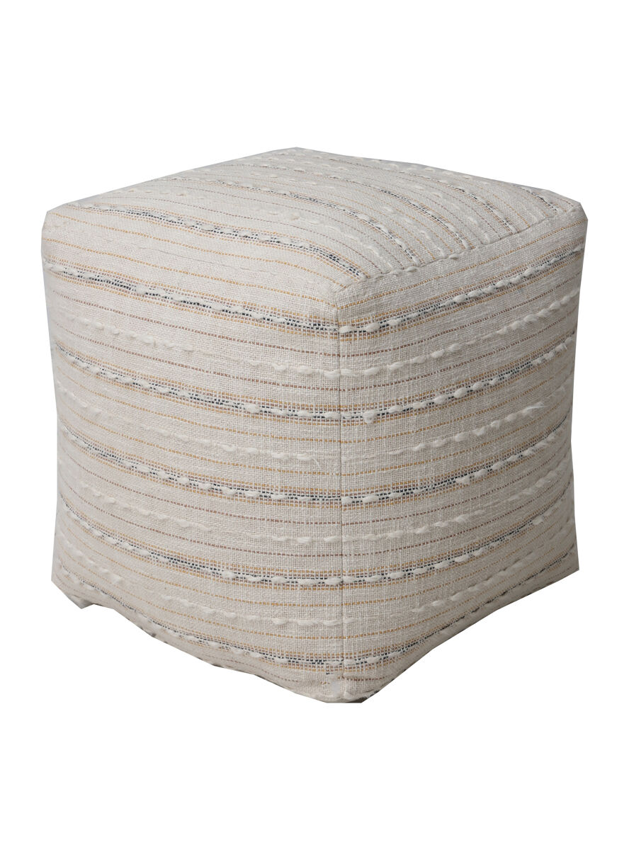 Puff LIZZO medidas 45x45cm cor natural