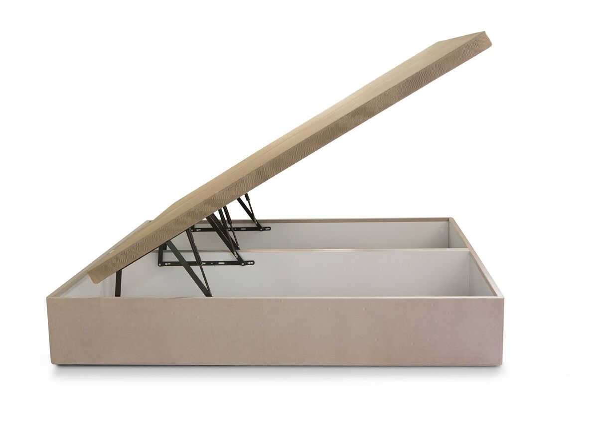 Sommier abatível cor bege MONET SOMNALIS