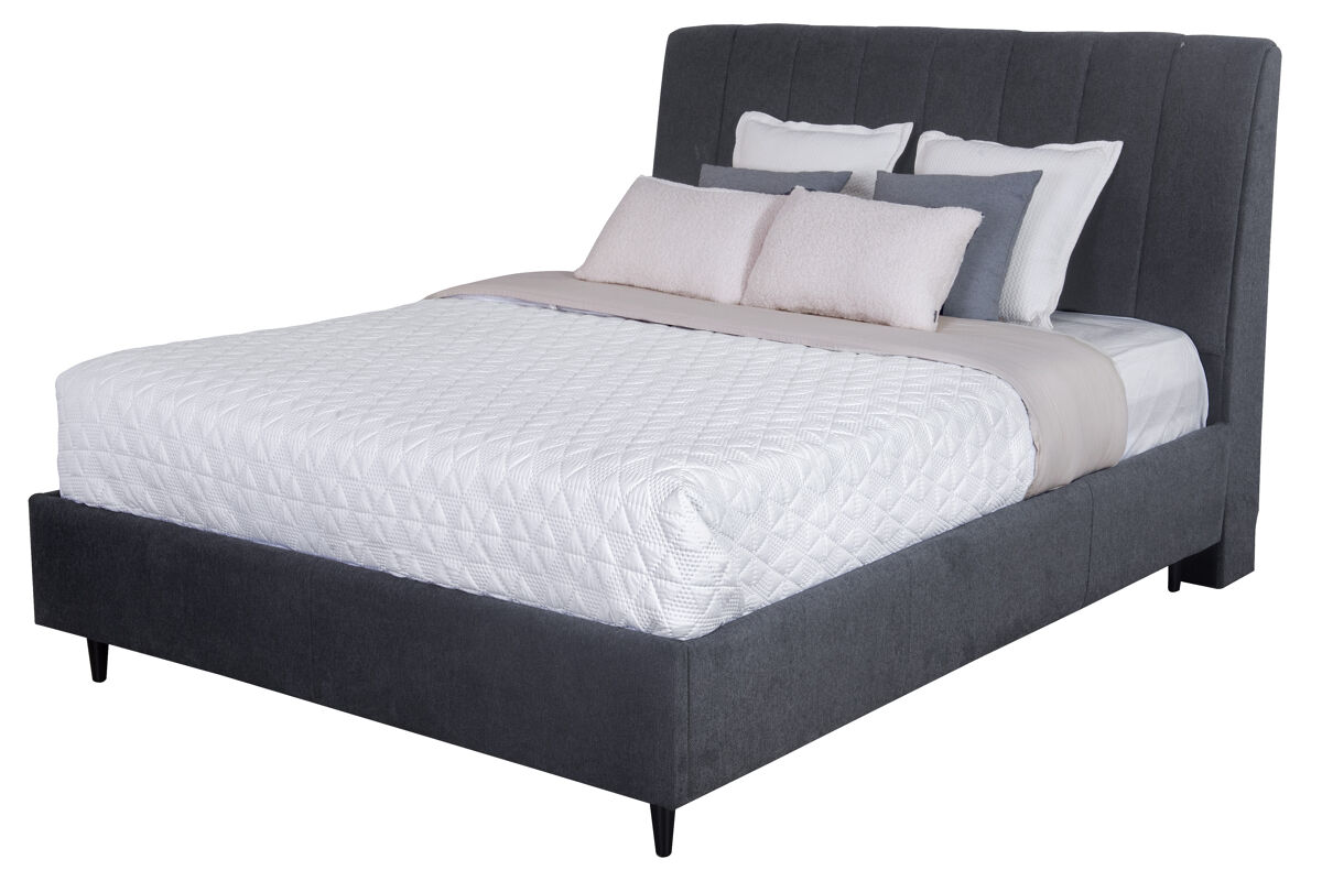 Cama MAJESTIC 150x190cm cor cinza