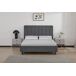 Cama MAJESTIC 150x190cm cor cinza Cama MAJESTIC 150x190cm cor cinza Cinza