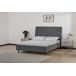 Cama MAJESTIC 150x190cm cor cinza Cama MAJESTIC 150x190cm cor cinza Cinza