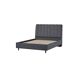 Cama MAJESTIC 150x190cm cor cinza Cama MAJESTIC 150x190cm cor cinza Cinza