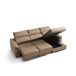 Chaise longue NAHIA com baú de 4 lugares Chaise longue NAHIA com baú de 4 lugares Camel