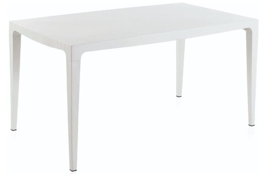 Mesa de jardim master 140x80cm cor blanc