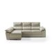 Chaise longue dereita com arca DIWY Chaise longue dereita com arca DIWY Bege