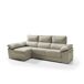 Chaise longue dereita com arca DIWY Chaise longue dereita com arca DIWY Bege