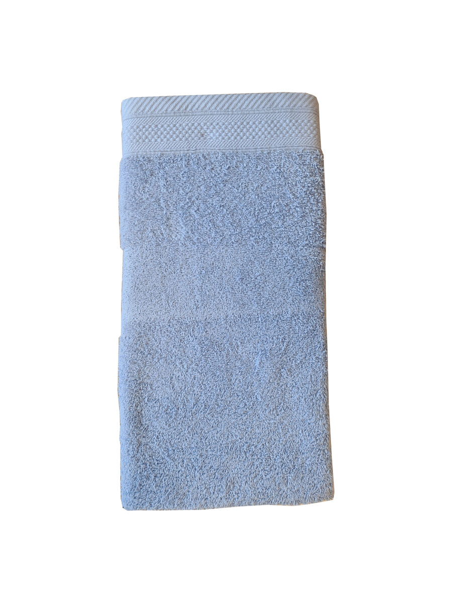 Toalha de algodão victoria 70x140cm cor azul