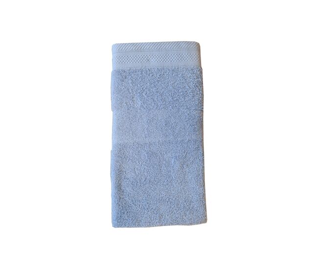 Toalha de algodão victoria 70x140cm cor azul