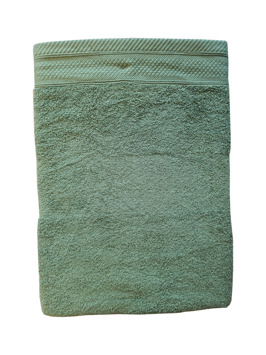 Toalha de algodão victoria 70x140cm verde