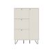 Sapateira MARY 130x90x20cm 3 trampões 1 porta brancas Sapateira MARY 130x90x20cm 3 trampões 1 porta brancas Branco