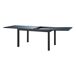 Mesa de jardim extensível corA cinzento escuro Mesa de jardim extensível corA cinzento escuro Cinza Escuro