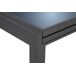 Mesa de jardim extensível corA cinzento escuro Mesa de jardim extensível corA cinzento escuro Cinza Escuro