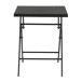 Set de jardim com mesa e 2 cadeiras KORA cinzento Set de jardim com mesa e 2 cadeiras KORA cinzento Cinza