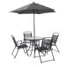 Set de jardim ROMA cor cinza escuro Set de jardim ROMA cor cinza escuro Cinza
