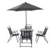 Set de jardim ROMA cor cinza escuro Set de jardim ROMA cor cinza escuro Cinza