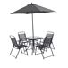 Set de jardim ROMA cor cinza escuro Set de jardim ROMA cor cinza escuro Cinza