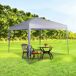 Pérgola EDEN 260x300x300cm Pérgola EDEN 260x300x300cm Cinza Escuro