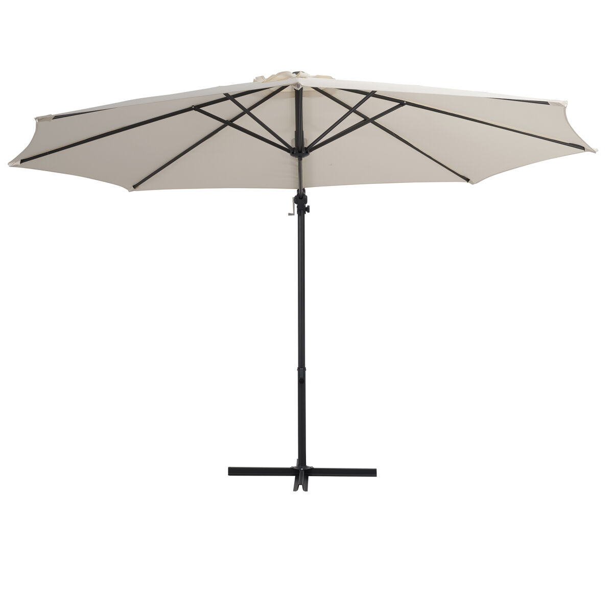 Guarda-sol ABBY 300x300x245cm Bege