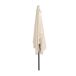 Guarda-sol DUNA 245x200x300cm cor creme Guarda-sol DUNA 245x200x300cm cor creme Bege