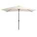 Guarda-sol DUNA 245x200x300cm cor creme Guarda-sol DUNA 245x200x300cm cor creme Bege