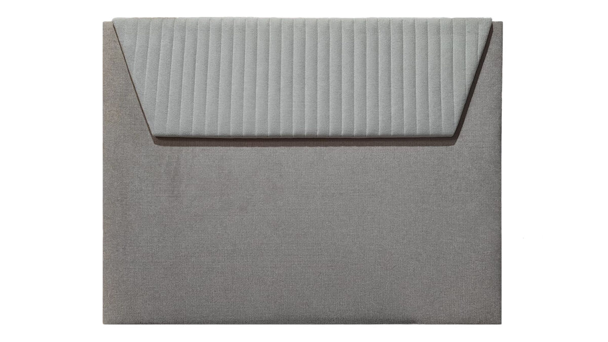 Cabeceira VARSOVIA 160cm tecido de microfibra