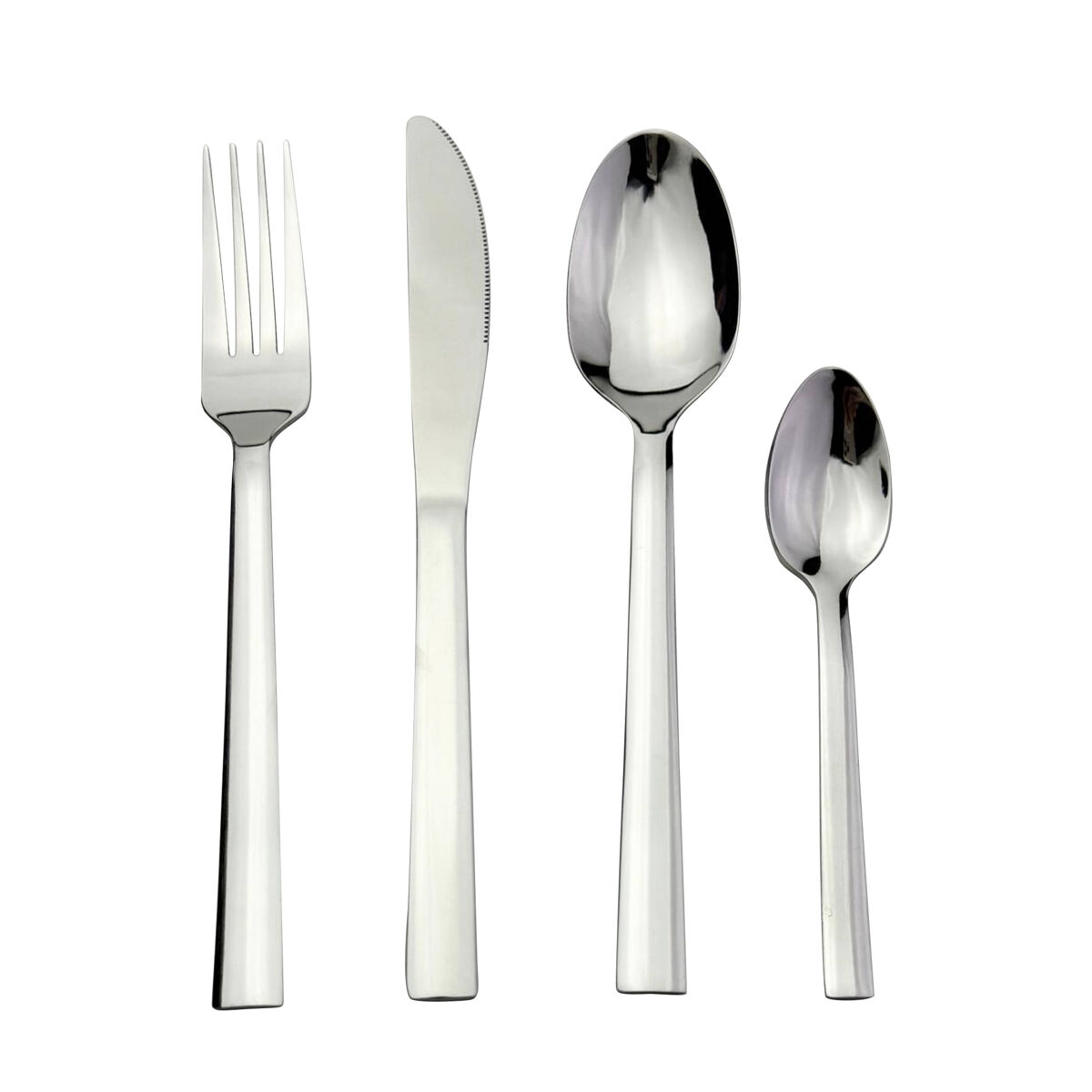 Conjunto de talheres SILVER 16 peças da marca CONFORAMA