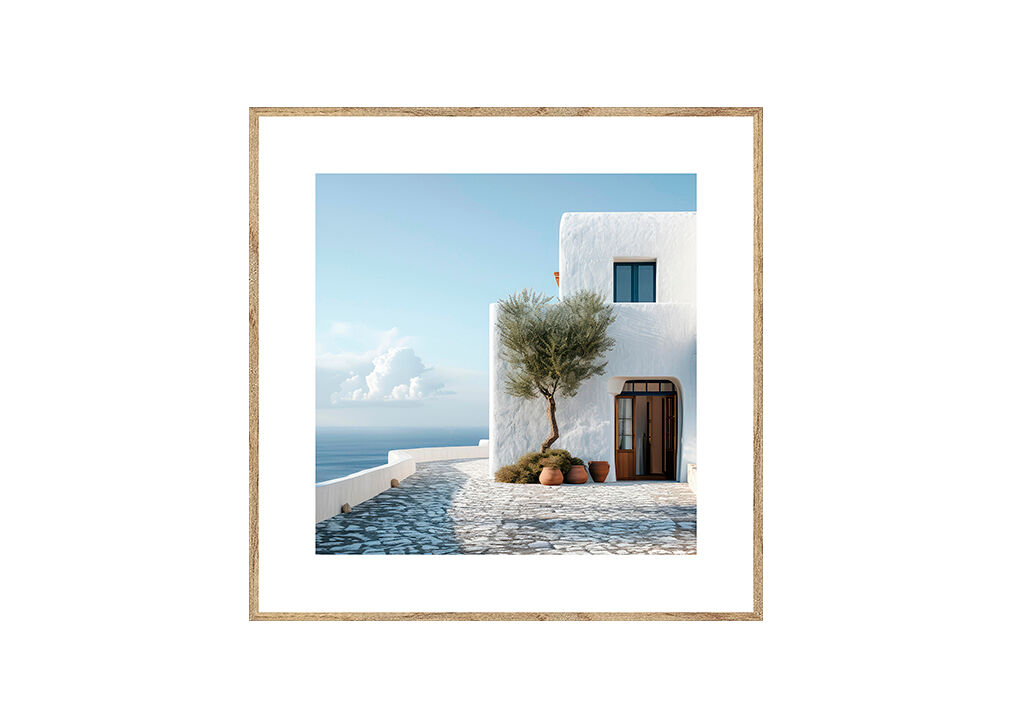 Quadro SANTORINI 35x35cm marca MARCOMUEBLE