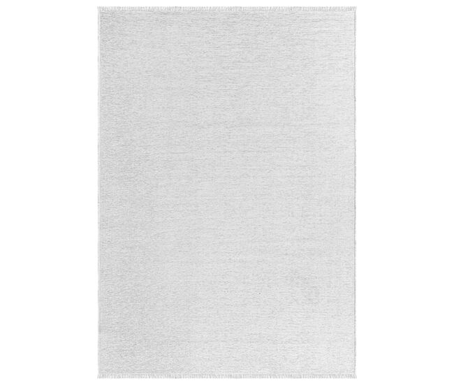 Tapete reversível new palermo 80x120cm antracite e cinza claro