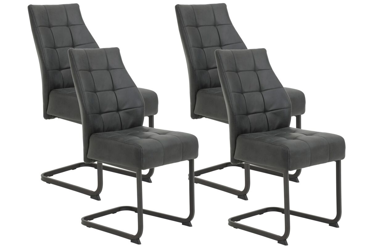 Conjunto de 4 cadeiras de jantar MIRJAM