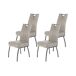 Conjunto de 4 cadeiras BEATE Conjunto de 4 cadeiras BEATE Cinza Claro