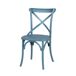 Conjunto de 2 cadeiras de cozinha BISTROT II Conjunto de 2 cadeiras de cozinha BISTROT II Azul