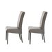 Conjunto de 2 cadeiras de jantar VERONA Conjunto de 2 cadeiras de jantar VERONA Castanho