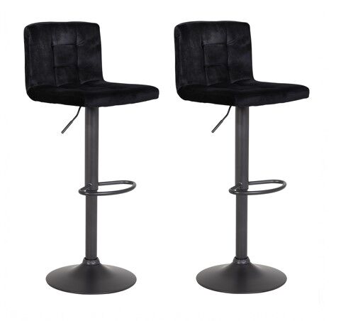 Conjunto de 2 bancos ajustáveis VELVET 