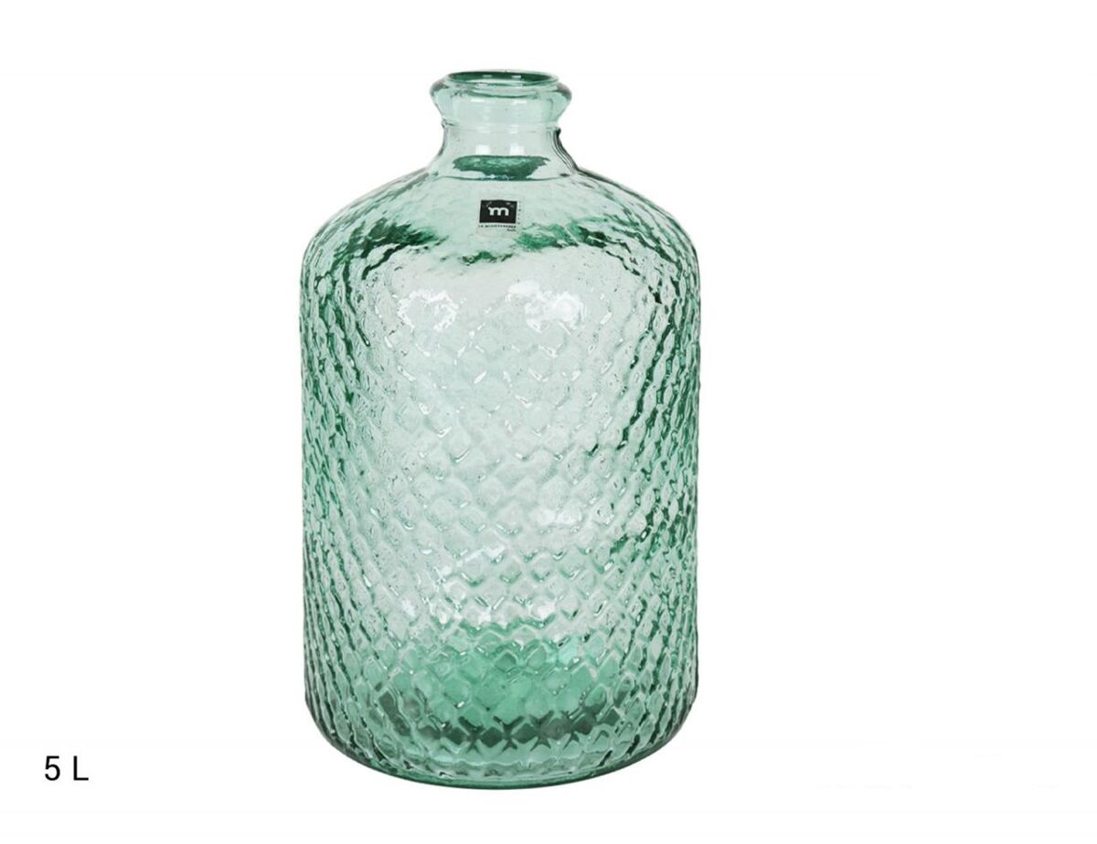 Vaso de vidro gravado PRIMAVERA 5 litros marca LA MEDITERRÁNEA 