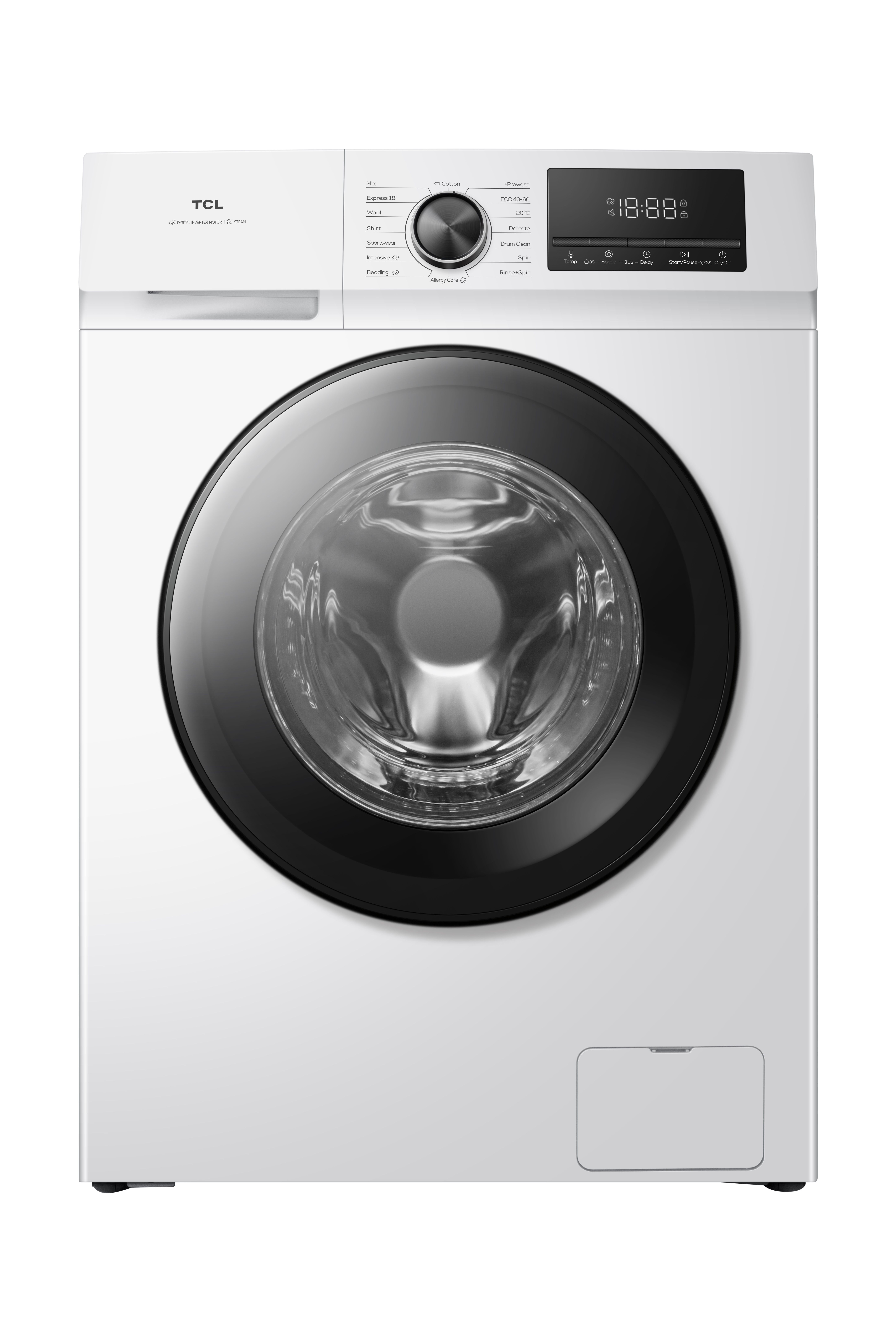 Máquina lavar roupa TCL FF0824WA0PT 8kg 1400 RPM