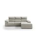 Chaise longue dereita com arrumação RUBIK Chaise longue dereita com arrumação RUBIK Bege
