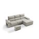 Chaise longue dereita com arrumação RUBIK Chaise longue dereita com arrumação RUBIK Bege