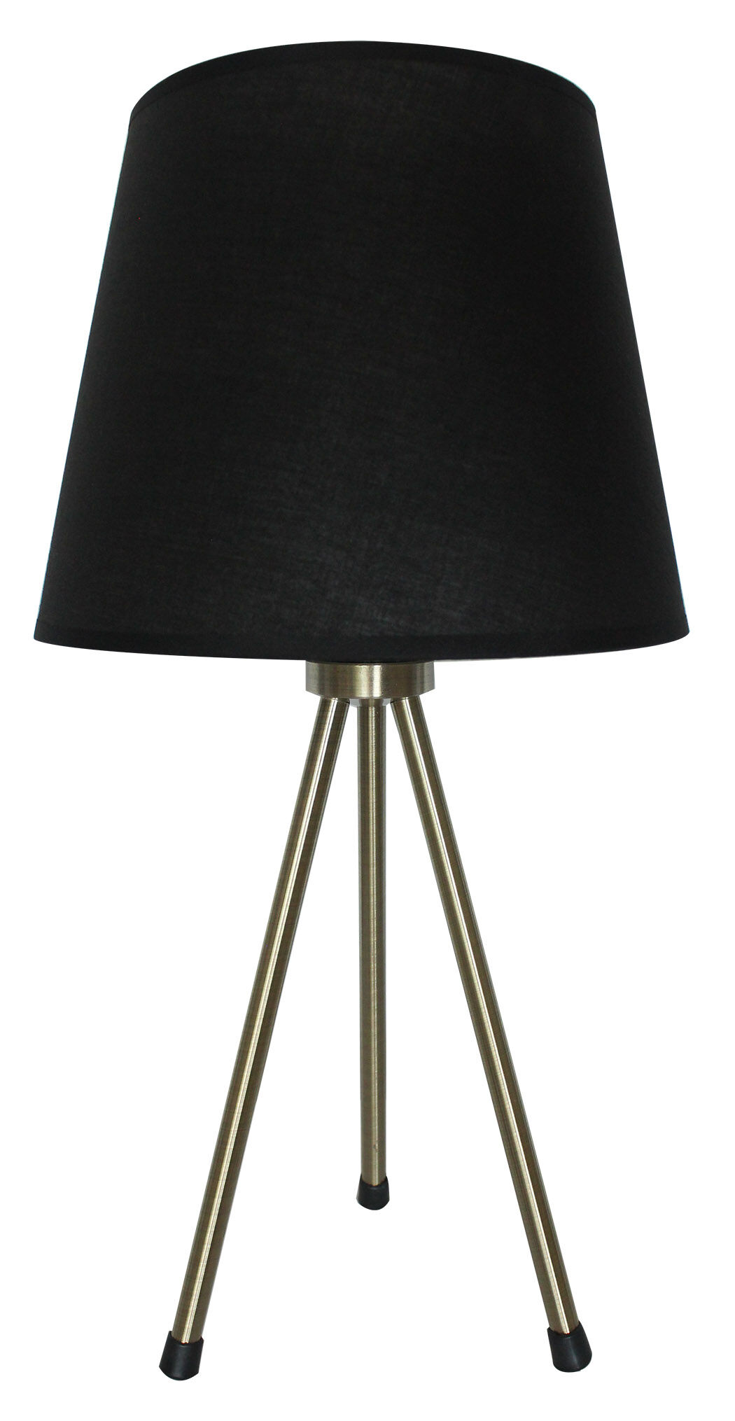 Candeeiro de mesa BLACK E27 1luz 10w 24x24x46cm