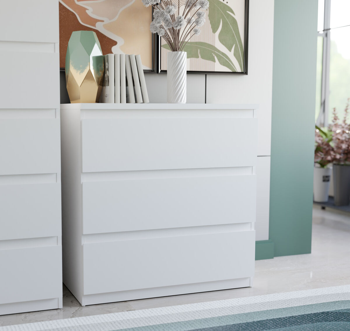 Cômoda 3 gavetas NEVADA II