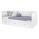 Cama nido UPPSALA dede 80cm a 160x200cm branca Cama nido UPPSALA dede 80cm a 160x200cm branca Branco