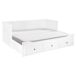 Cama nido UPPSALA dede 80cm a 160x200cm branca Cama nido UPPSALA dede 80cm a 160x200cm branca Branco