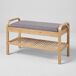 Sapateira de bambu MARCO 90x33x50cm Sapateira de bambu MARCO 90x33x50cm Natural